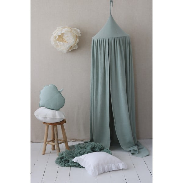 Zelený bavlněný baldachýn Mint - Moi Mili-image-1