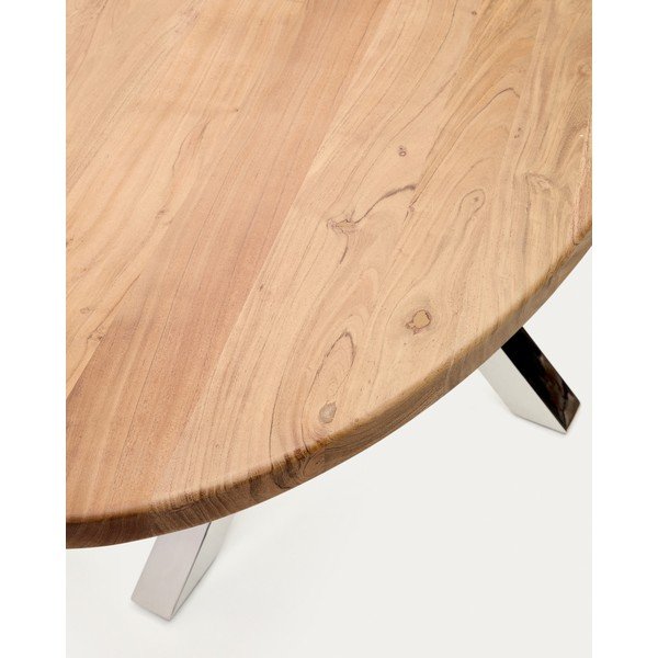 Jídelní stůl s deskou z akácie 100x200 cm Argo – Kave Home-image-1