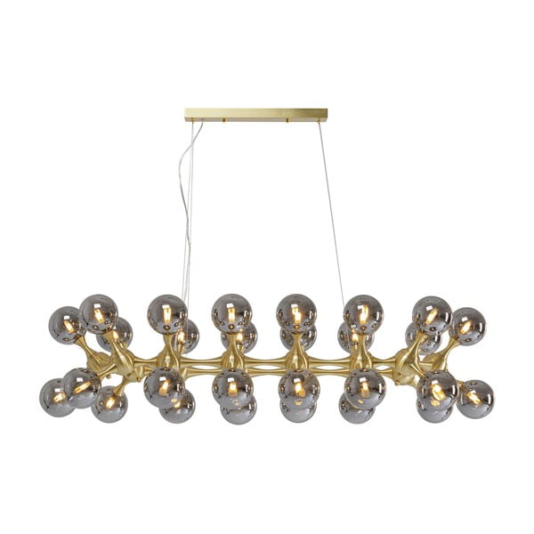 Závěsné svítidlo v šedo-zlaté barvě ø 12 cm Atomic – Kare Design-image-2