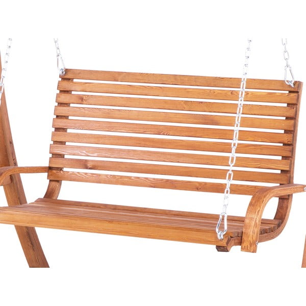 Zahradní dřevěná houpačka s přístřeškem Monobeli Swingy-image-4