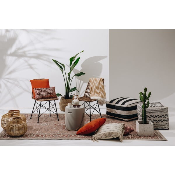 Béžový polštář s výplní Zuiver Fringe, 45 x 45 cm-image-1