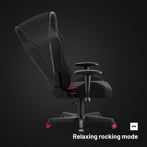 Černá herní židle X-Starter – Diablo Chairs-image-1