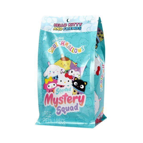 Plyšová hračka Hello Kitty Mystery – SQUISHMALLOWS