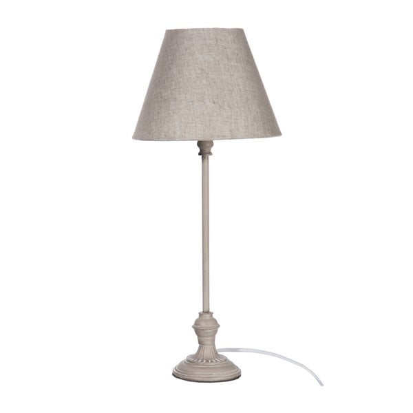 Stolní lampa Jolipa 49 cm, šedá