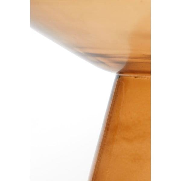Skleněný kulatý odkládací stolek ø 37 cm Dakwa – Light & Living-image-3