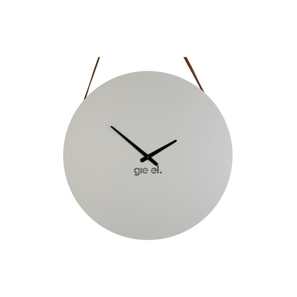 Nástěnné hodiny Clock 60 cm, bílé