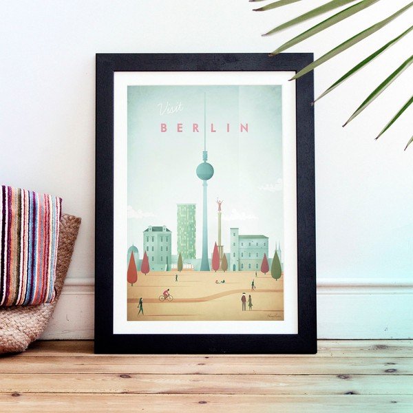 Plakát Travelposter Berlin, 50 x 70 cm-image-1