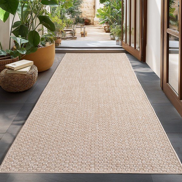 Béžový vnitřní a venkovní koberec 80x150 cm Ibiza 1901 – Ayyildiz Carpets-image-1