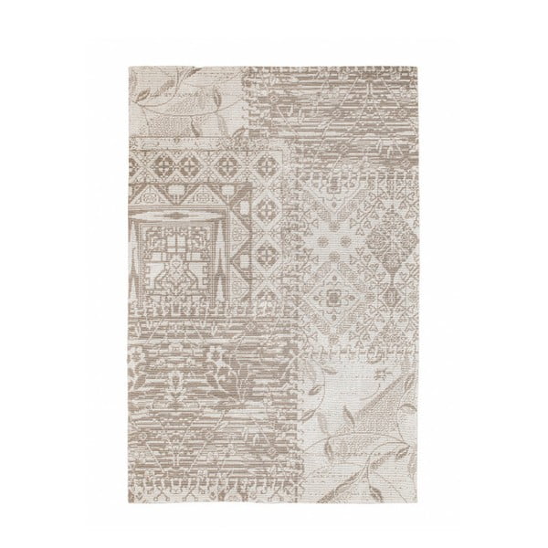 Béžový koberec Magenta Patchwork, 120 x 180 cm