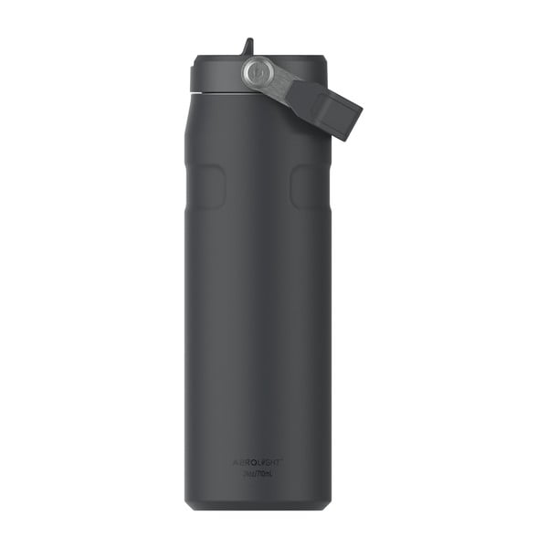 Černá termoska z nerezové oceli 700 ml IceFlow™ Flip Straw 2.0 Tumbler Black – Stanley-image-2