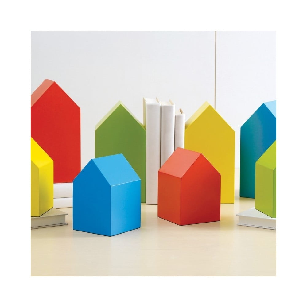 Sada 4 malých barevných domečků Design Ideas House