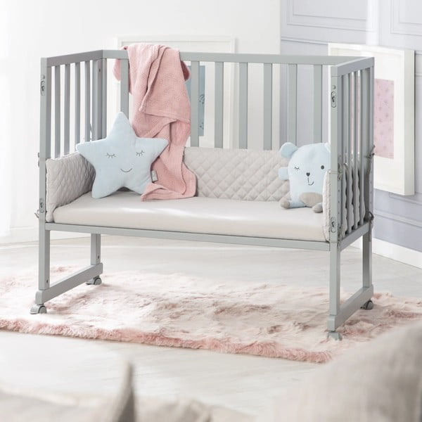 Napínací dětské prostěradlo do postýlky z bio bavlny 140x70 cm Lil Planet – Roba-image-1