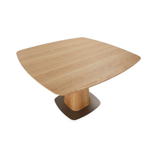 Jídelní stůl v dekoru dubu 120x120 cm Etel – MOME-image-4