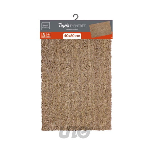 Rohožka z kokosového vlákna 40x60 cm Paco – douceur d'intérieur-image-1