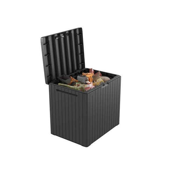 Šedý zahradní úložný box City – Keter-image-3