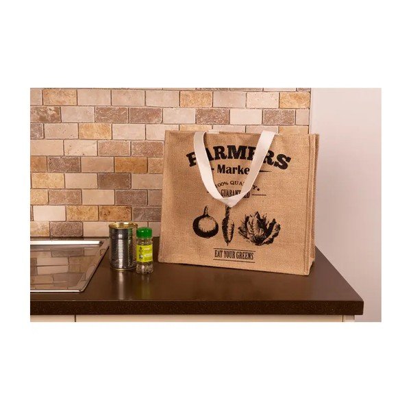 Bavlněná nákupní taška Farmers Market – Premier Housewares-image-1