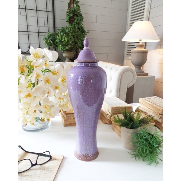 Dóza Ceramic Light Purple Antique