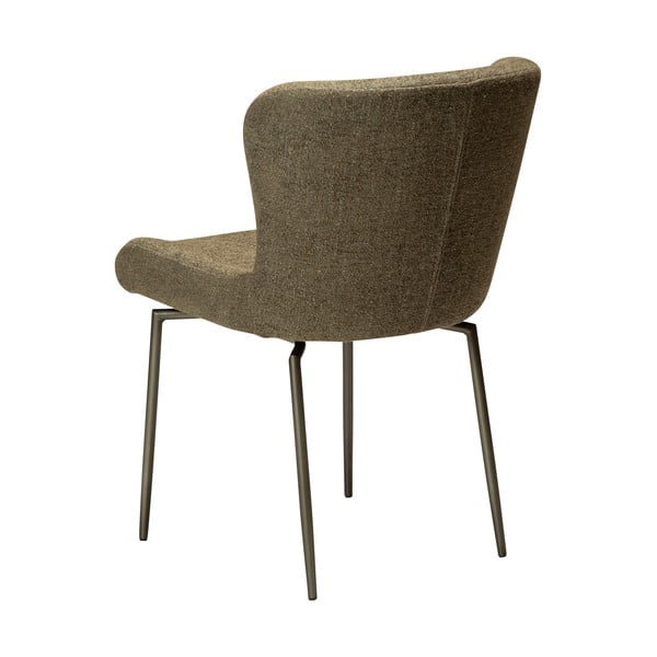 Khaki čalouněná jídelní židle Glam – DAN-FORM Denmark-image-2
