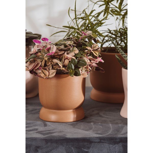 Hnědý keramický květináč Bahne & CO, ø 10,5 cm-image-2