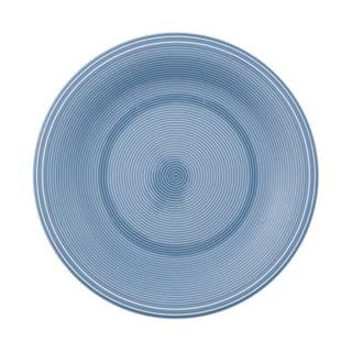 Modrý porcelánový talíř Villeroy & Boch Like Color Loop, ø 28 cm