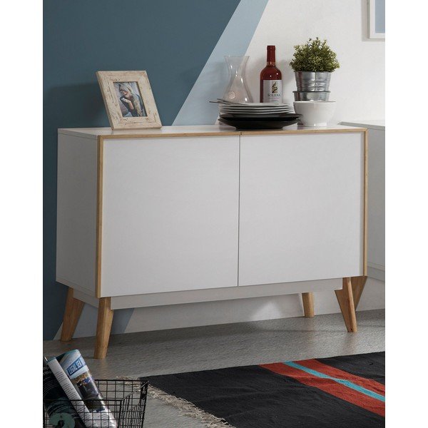 Bílá komoda Kave Home Meety-image-1