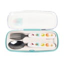 Krémový nerezový dětský příbor 2 ks Wild Wonders – Rex London