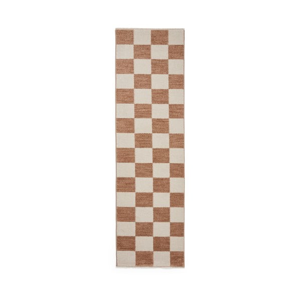 Béžový běhoun 60x230 cm Baltimore – Think Rugs