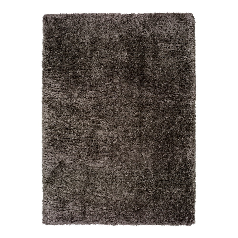 Tmavě šedý koberec Universal Floki Liso, 80 x 150 cm