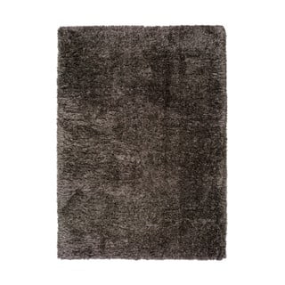 Tmavě šedý koberec Universal Floki Liso, 140 x 200 cm