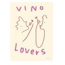 Plakát 50x70 cm Vino Lovers – Ruby Hughes – The Poster Club