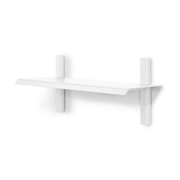 Bílá kovová police 60 cm Hola – Spinder Design-image-3