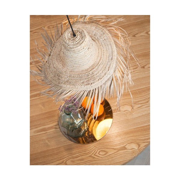 Přírodní svítidlo Surdic Amaro ve tvaru klobouku, ø 60 cm-image-3