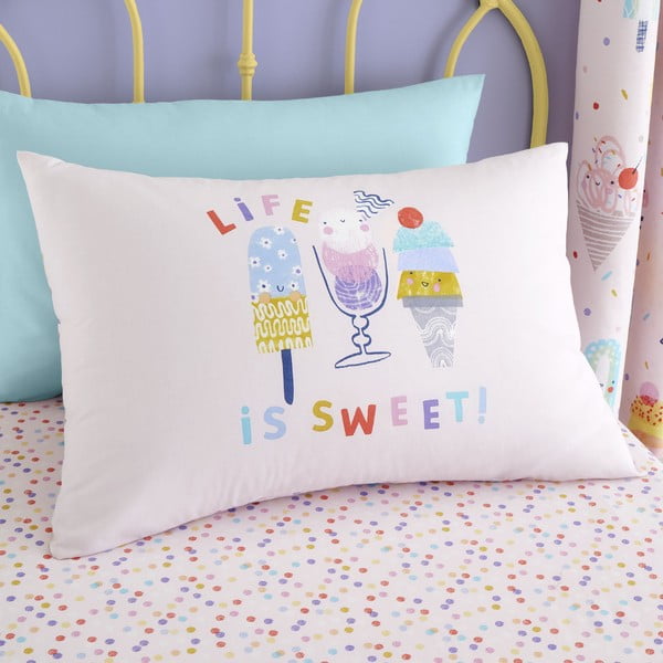 Dětské povlečení do postýlky 120x150 cm Ice Cream Fundae - Catherine Lansfield-image-3
