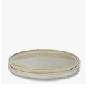 Béžové talíře v sadě 2 ks z kamene ø 20 cm Sand Grain – Mette Ditmer Denmark