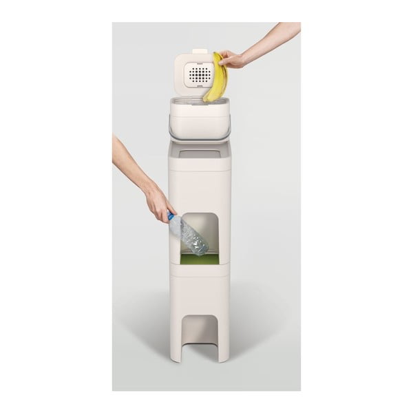 Nádobka na kompostovatelný odpad Joseph Joseph IntelligentWaste Stack, 4 l-image-4