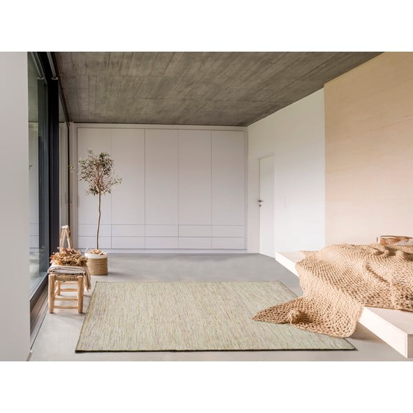 Béžový vlněný koberec Universal Kiran Liso, 160 x 230 cm-image-1