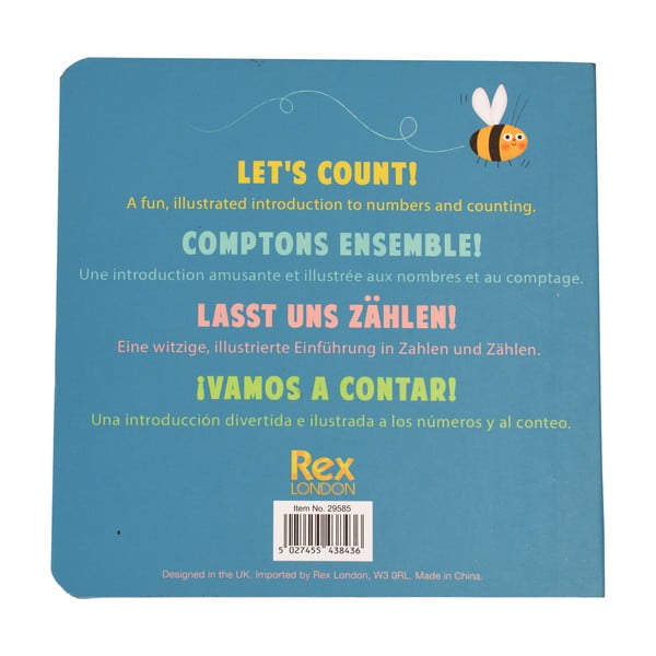 Interaktivní hračka First Numbers Book Animals – Rex London-image-4