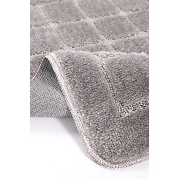 Šedé koupelnové předložky v sadě 2 ks 50x80 cm Kareli – Foutastic-image-3