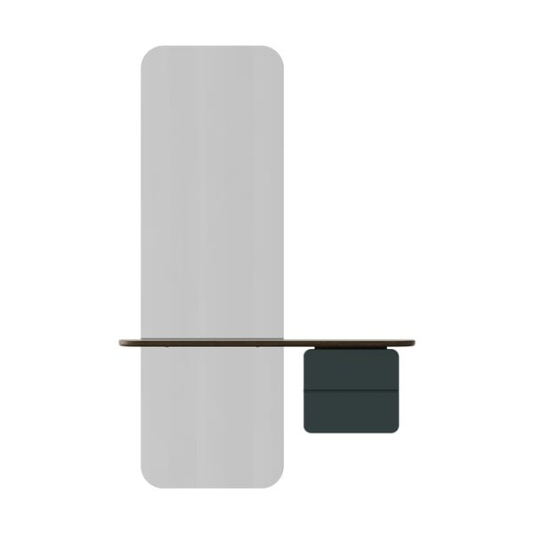 Tmavě zeleno-hnědá předsíňová sestava v dekoru dubu One More Look – UMAGE-image-3