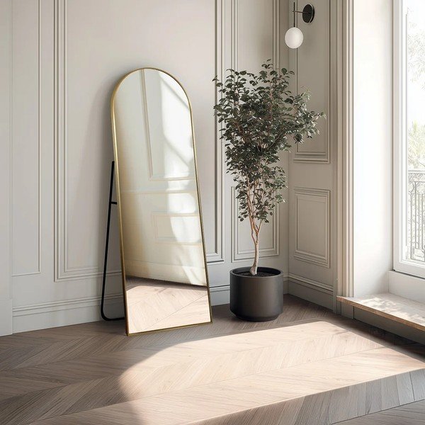 Nástěnné/stojací zrcadlo 50x140 cm Aurea – Styler-image-1