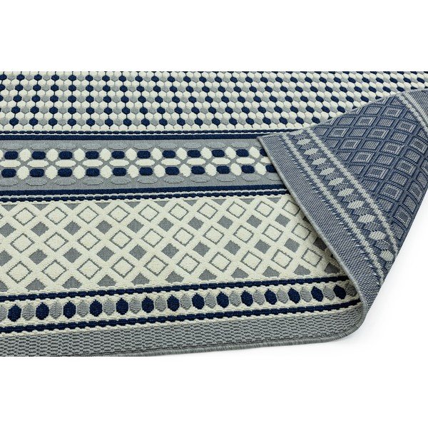 Modro-bílý koberec Asiatic Carpets Antibes Geometric, 160 x 230 cm-image-4