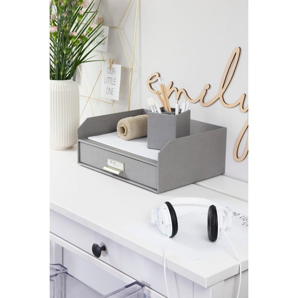 Kartonový organizér na dokumenty se zásuvkou Walter – Bigso Box of Sweden-image-2