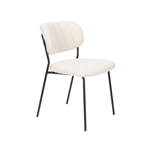 Bílé jídelní židle v sadě 2 ks Jolien – White Label
