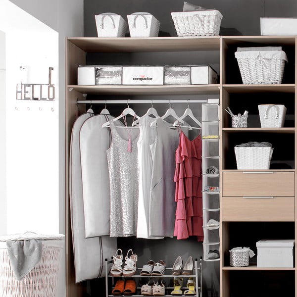 Vakuové látkové/plastové úložné boxy pod postel v sadě 2 ks 105x45x15,5 cm Life – Compactor-image-3