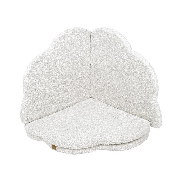 Bílá dětská hrací podložka 160x160 cm – Meowbaby-image-1