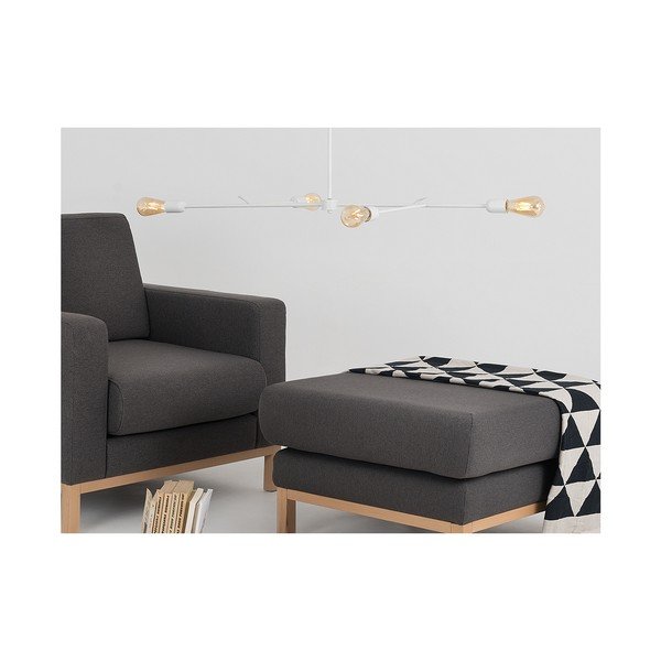 Bílé závěsné svítidlo CustomForm Triso Quadro-image-3