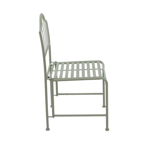 Zelená kovová zahradní židle – Esschert Design-image-3