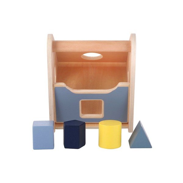 Dřevěná vkládací hračka Kindsgut Basket-image-2