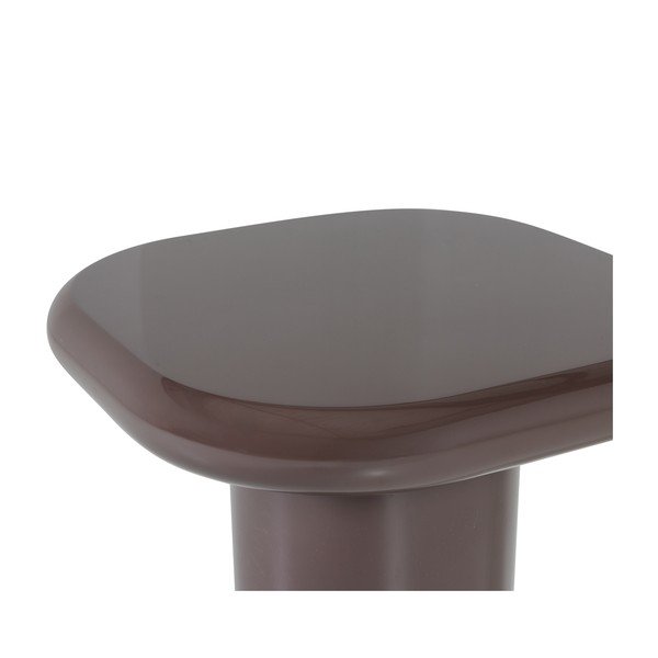 Lesklý odkládací stolek 50x50 cm Zava – WOOOD-image-3