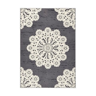 Šedý koberec Hanse Home Gloria Lace, 120 x 170 cm